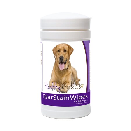 Healthy Breeds Labrador Retriever Tear Stain Wipes 840235152552